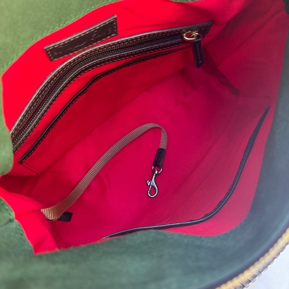 SOLD Dooney & Bourke Leather Florentine Satchel - Picture 11 of 14